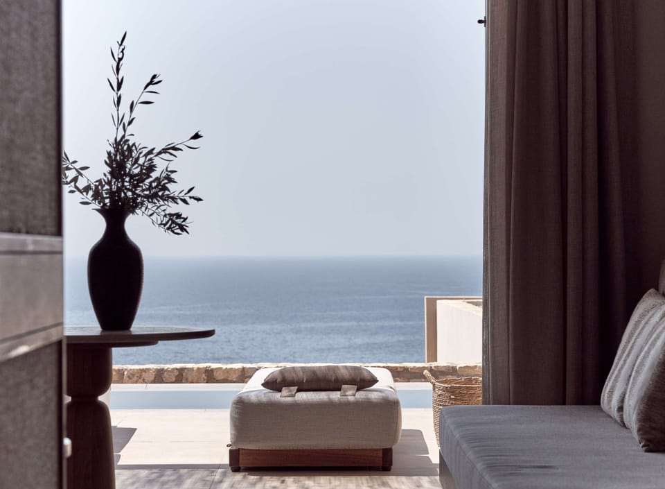 Deluxe Room, Private Pool, Sea View | View from room