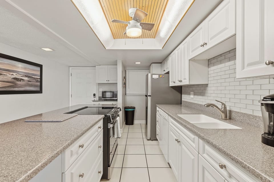 Kitchen and Island