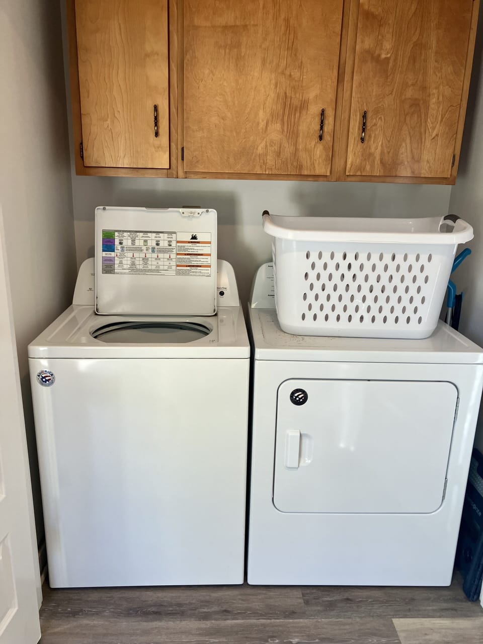 Washer and dryer