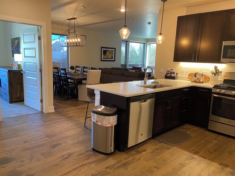View from entryway