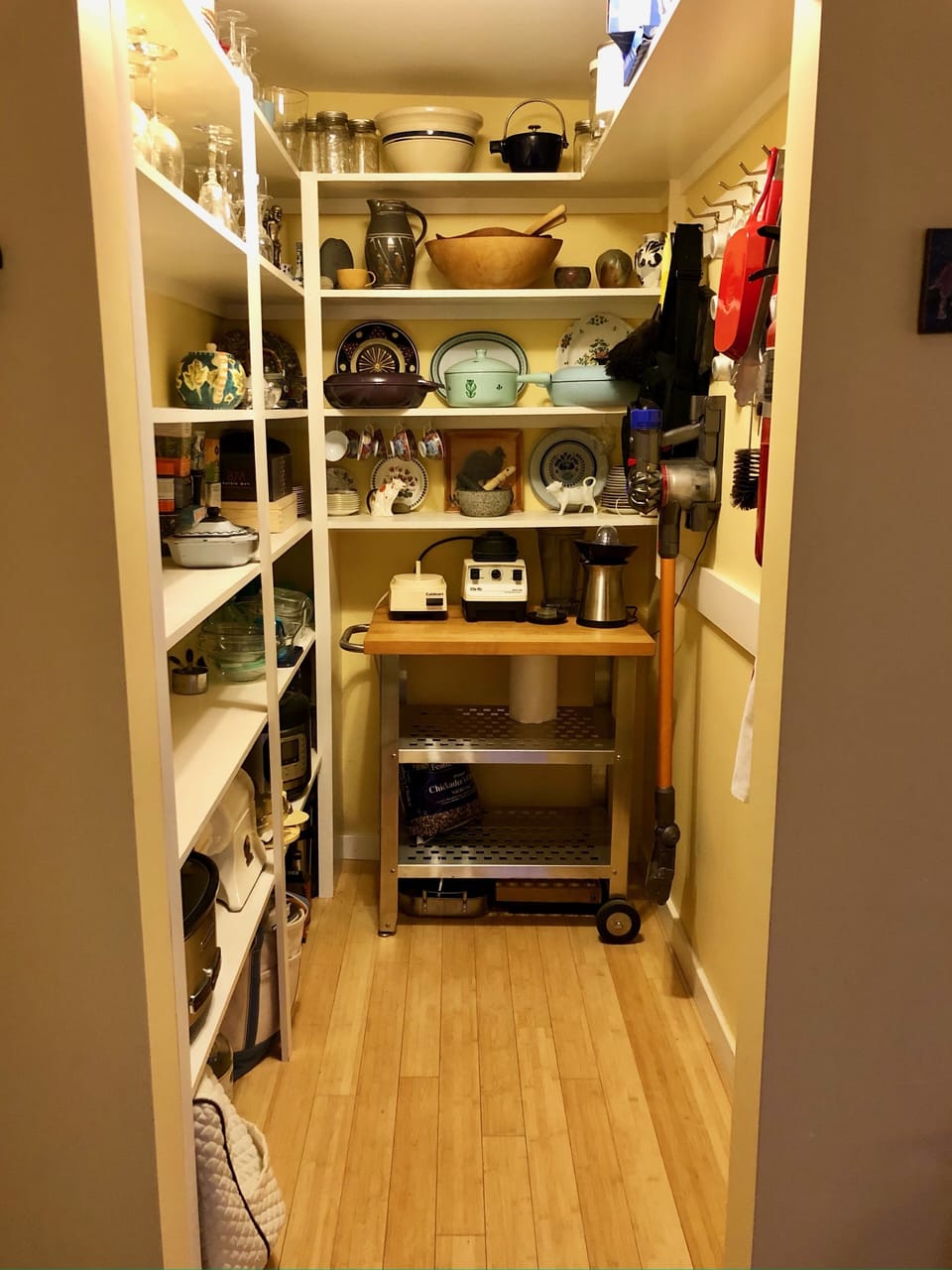 pantry off kitchen w/everything you might need