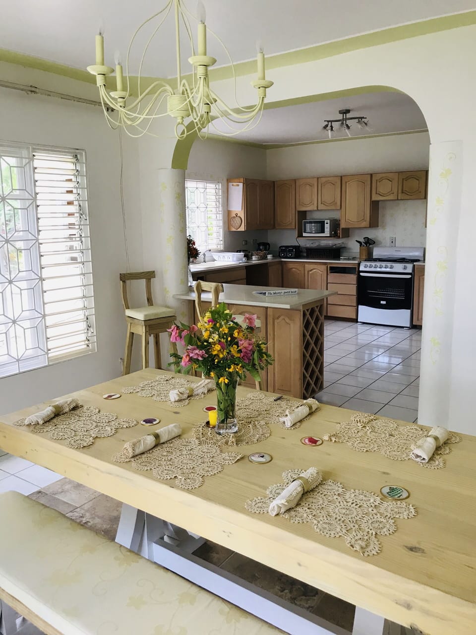 Light and airy rooms
