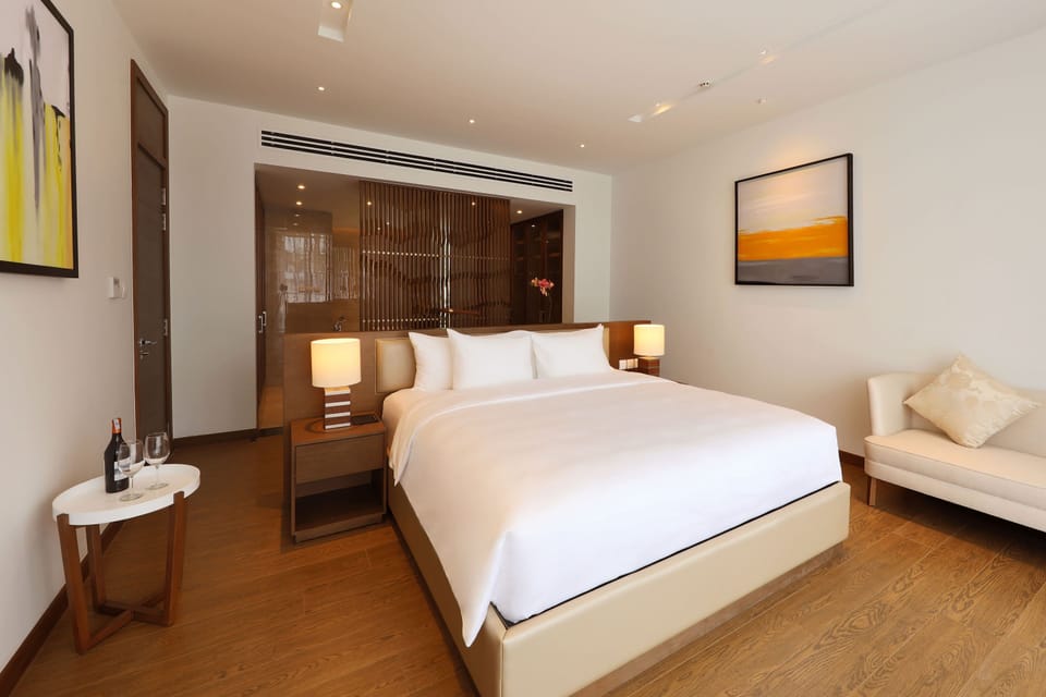 In-room safe, desk, laptop workspace, blackout drapes