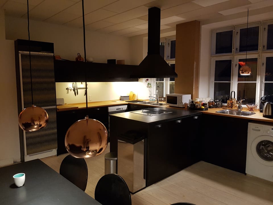 Classic Apartment, 3 Bedrooms, 2 Bathrooms | Private kitchen | Fridge, microwave, oven, stovetop