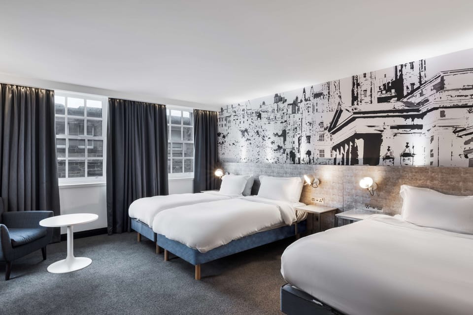 Family Room | Premium bedding, in-room safe, desk, laptop workspace