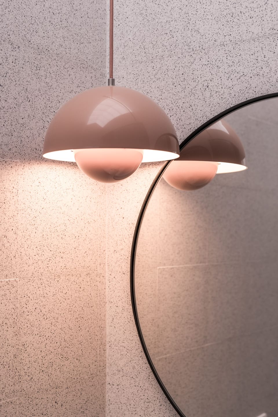 Shower, rainfall showerhead, hair dryer, towels