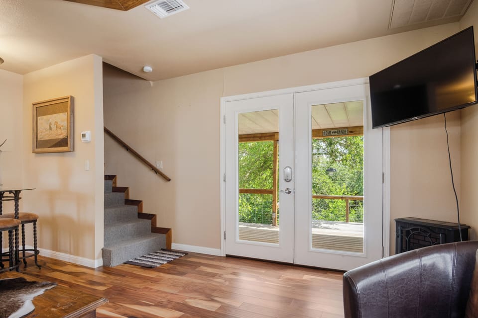 French Doors to Deck