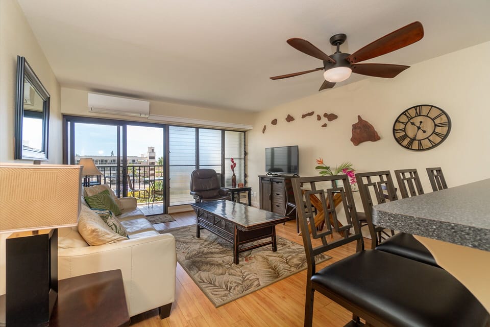 Air conditioned living room