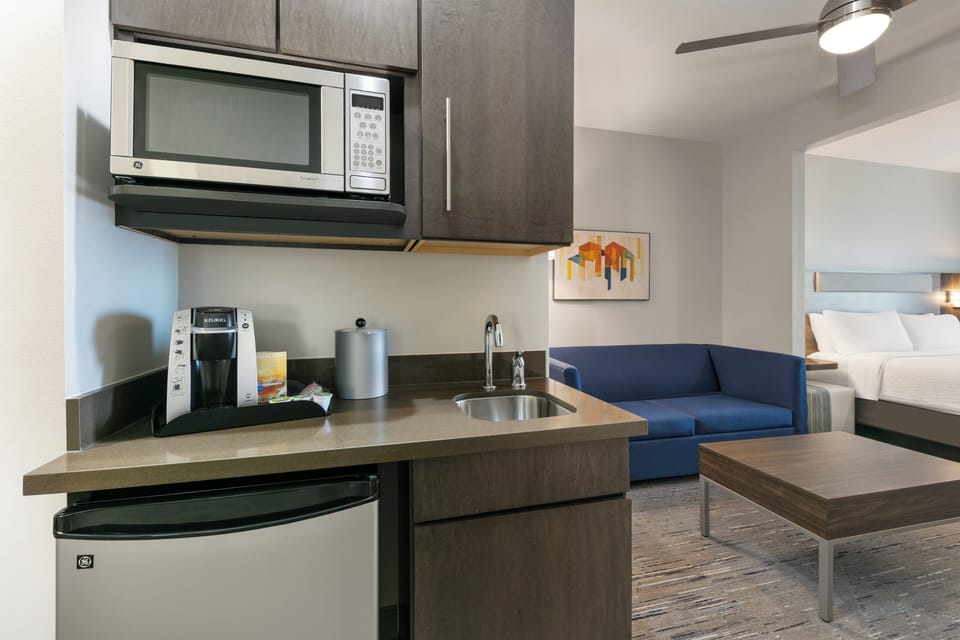 Down comforters, pillowtop beds, desk, soundproofing