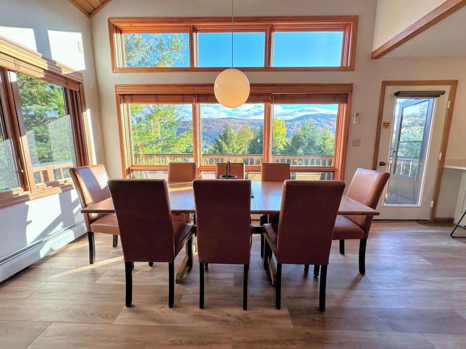 Dine at the table for eight and create lasting memories with family and friends.