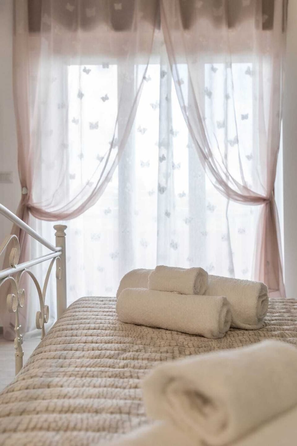 Premium bedding, individually decorated, individually furnished