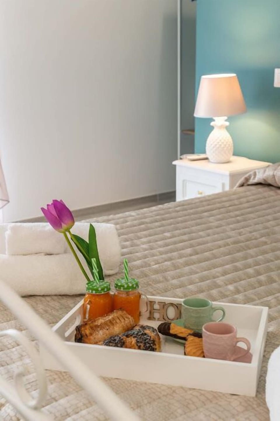 Premium bedding, individually decorated, individually furnished