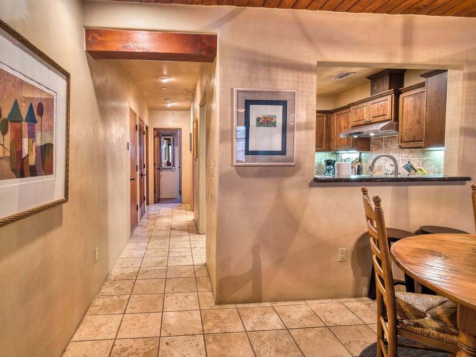 Hallway + Dining Area + Kitchen