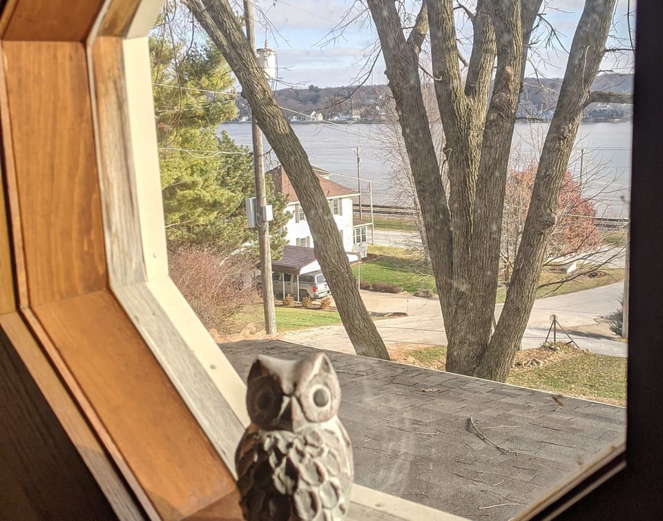 amazing views of river