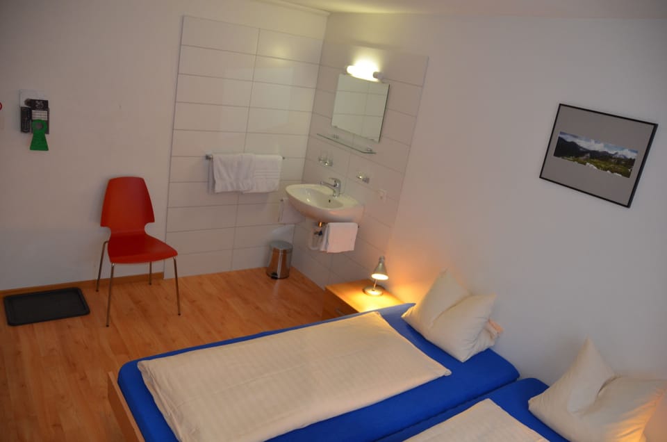 Double Room, Shared Bathroom | In-room safe, desk, blackout drapes, cribs/infant beds