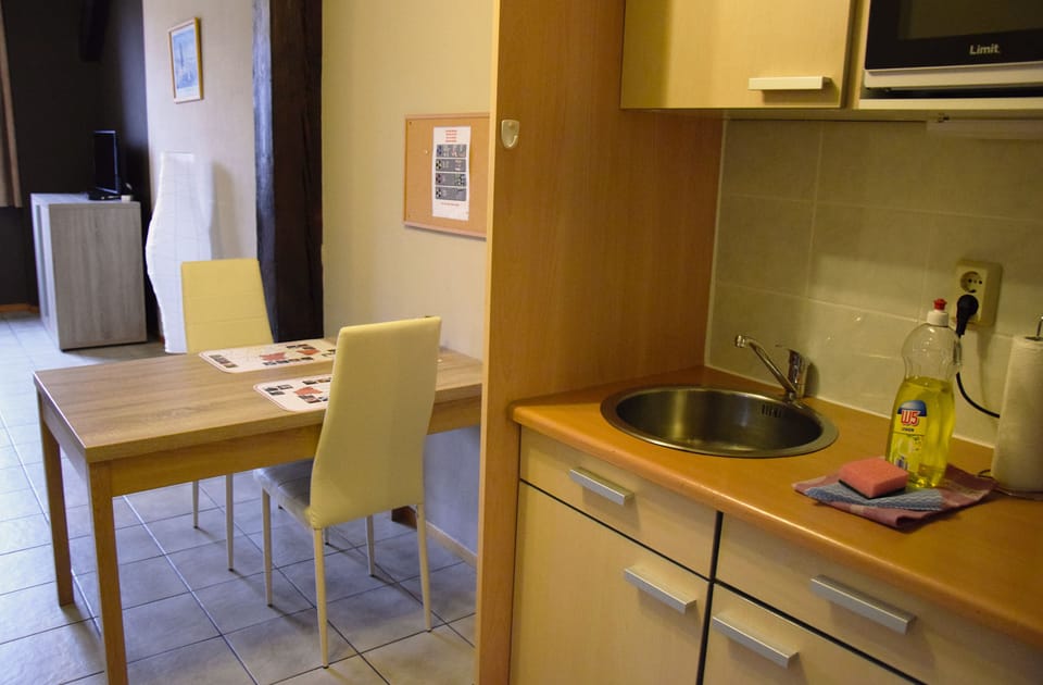 Apartment, 1 Bedroom | Living area | TV