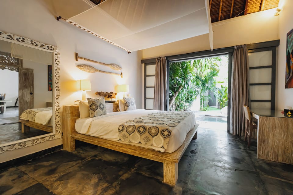 Deluxe Villa, 2 Bedrooms, Pool View | Minibar, in-room safe, individually decorated, individually furnished