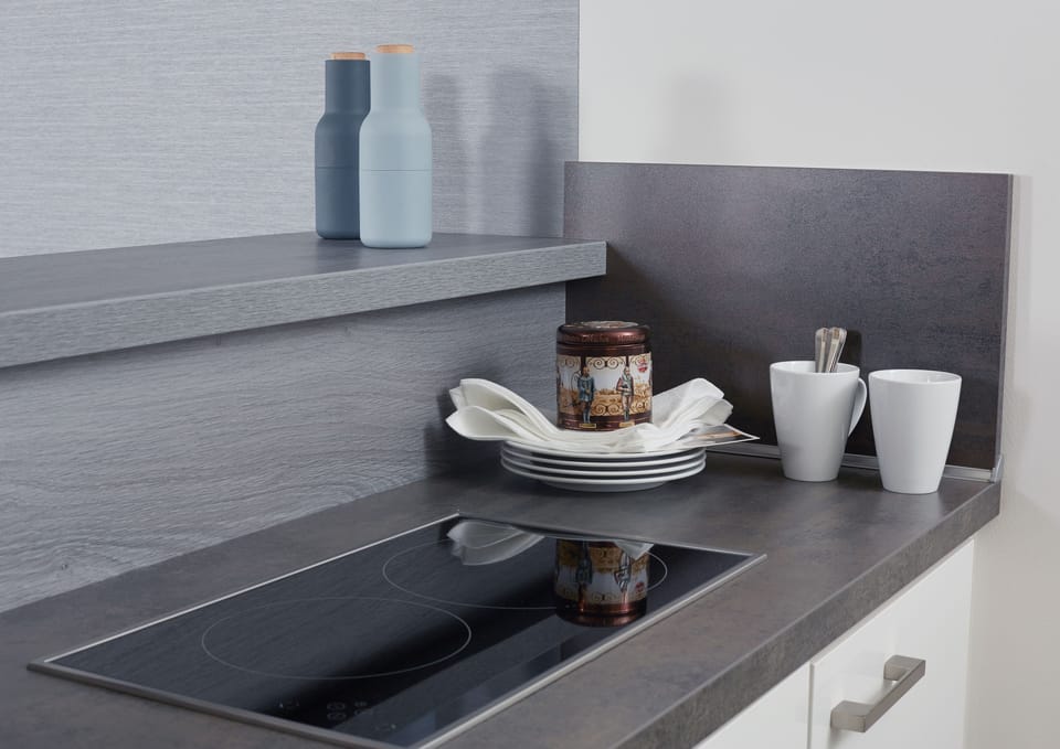 Mini-fridge, microwave, stovetop, electric kettle