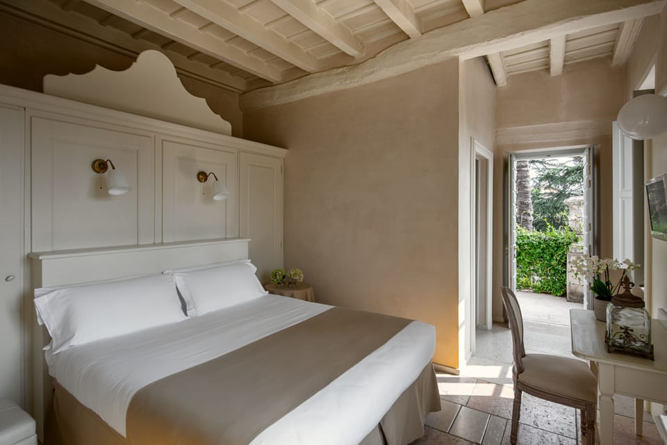 Superior Double Room | Down comforters, minibar, in-room safe, desk