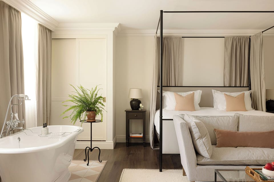 Master Bedroom (Not Pet Friendly) | 1 bedroom, hypo-allergenic bedding available, in-room safe, desk