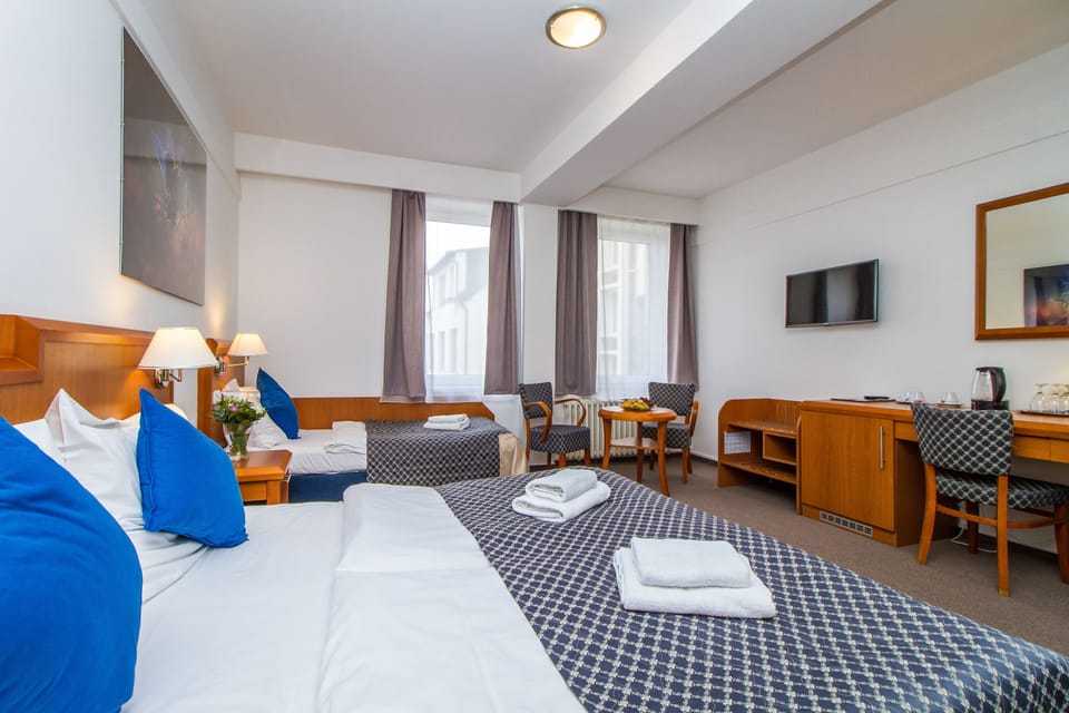 Standard Triple Room | In-room safe, desk, blackout drapes, free WiFi