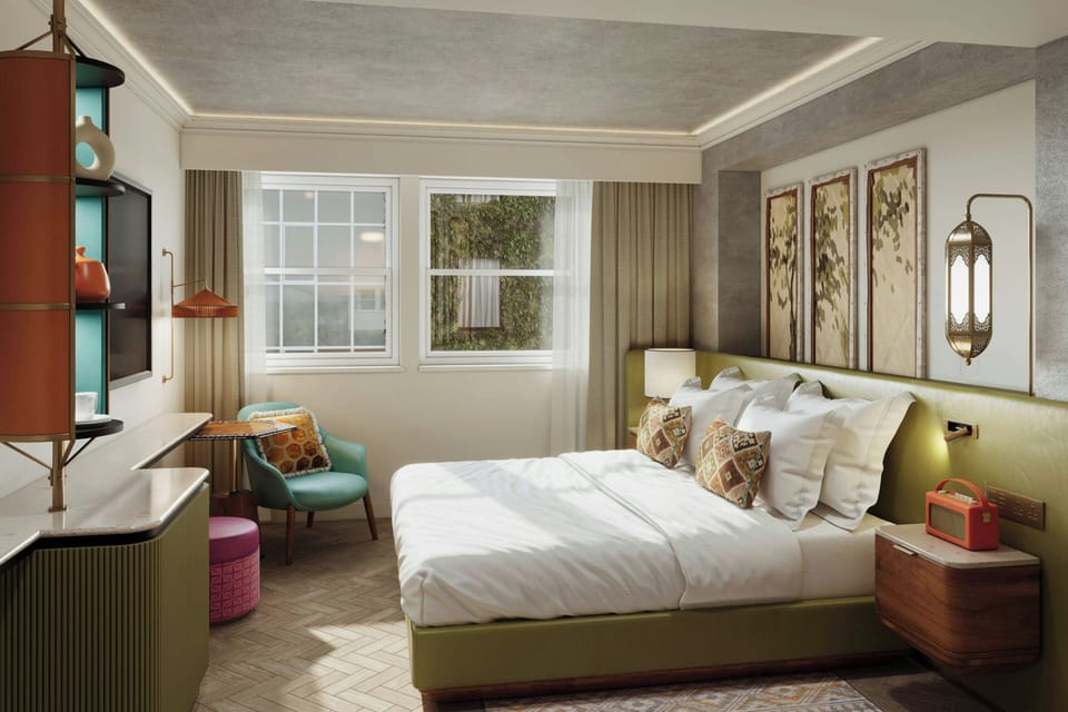Premium bedding, in-room safe, desk, laptop workspace