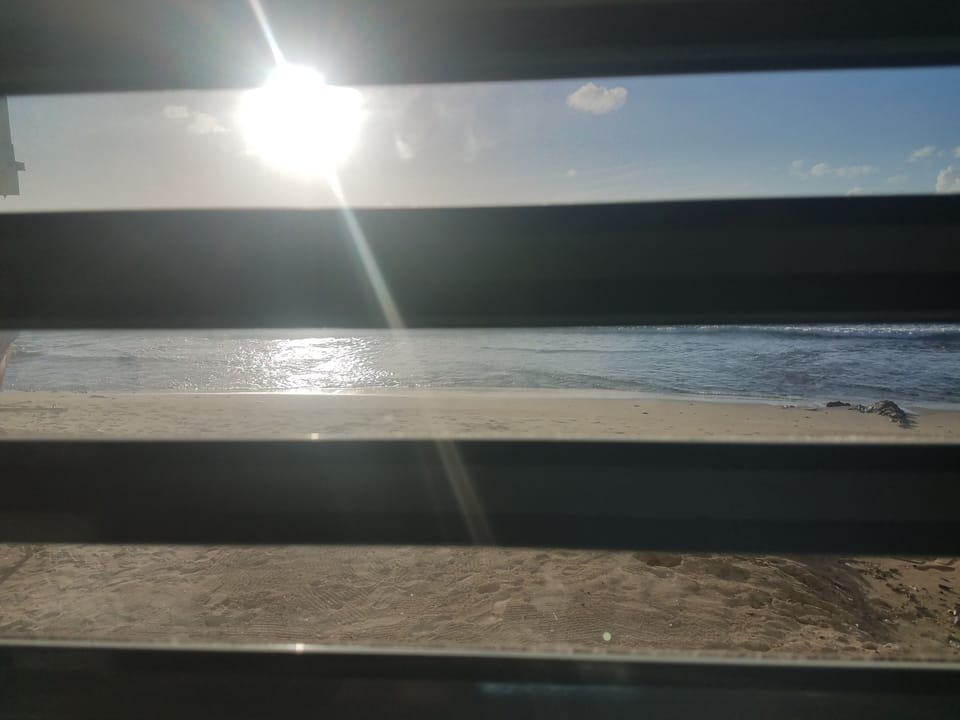 window to the beach