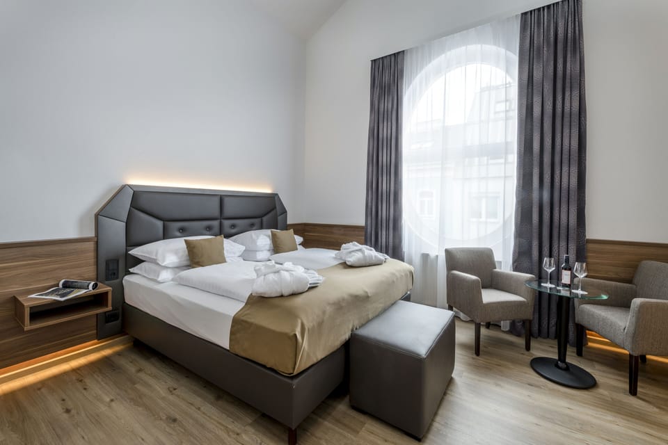 Suite | Free minibar items, in-room safe, desk, soundproofing