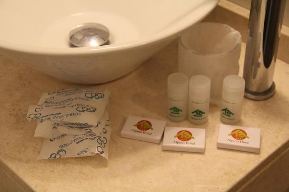 Combined shower/tub, free toiletries, hair dryer (on request), bidet