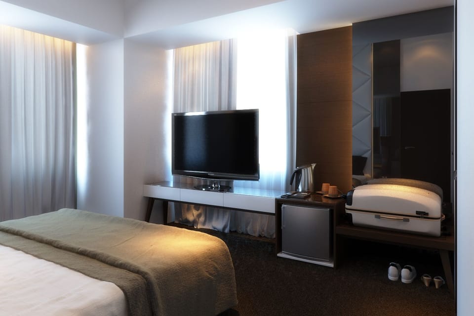 Minibar, desk, blackout drapes, rollaway beds