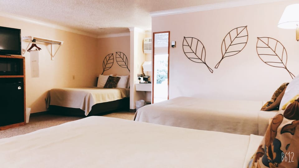 Family Room, Multiple Beds, Non Smoking, Refrigerator & Microwave | Memory foam beds, individually decorated, individually furnished, desk
