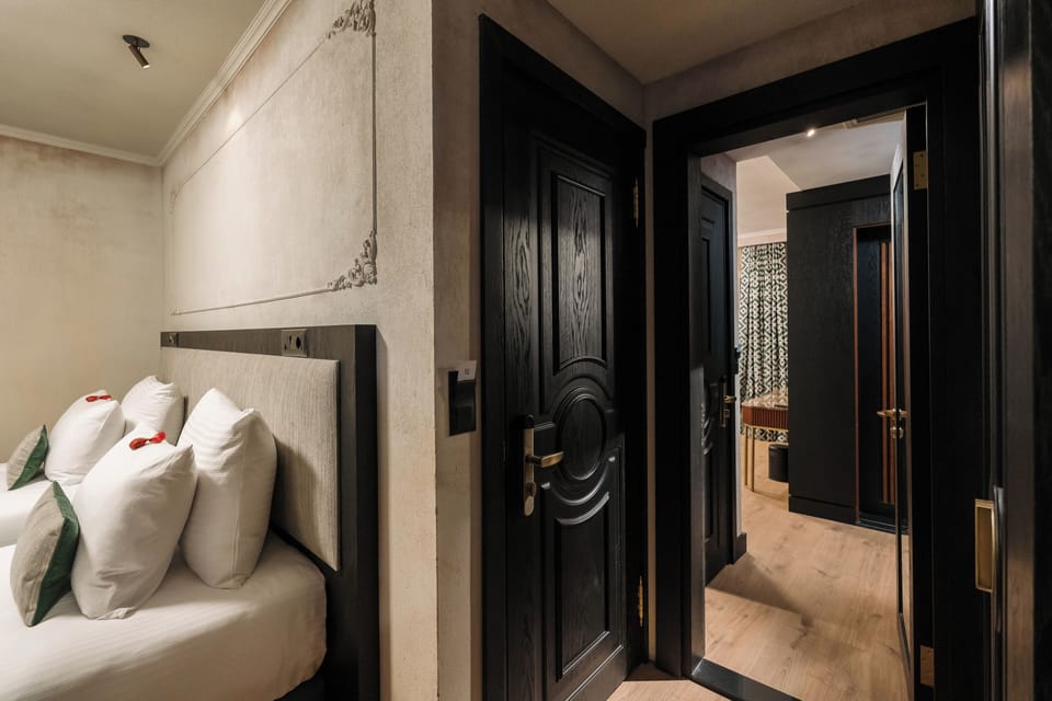 Family Room, 2 Bedrooms, City View | Egyptian cotton sheets, premium bedding, memory foam beds, minibar