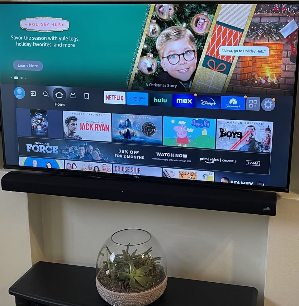 Smart TV Free Access to Netflix, AmazonVideos, Hulu,Paramount,DisneyPlus,HBO MAX