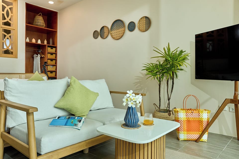Villa, 2 Bedrooms, Sea View, Beachfront | In-room safe, individually decorated, individually furnished, desk