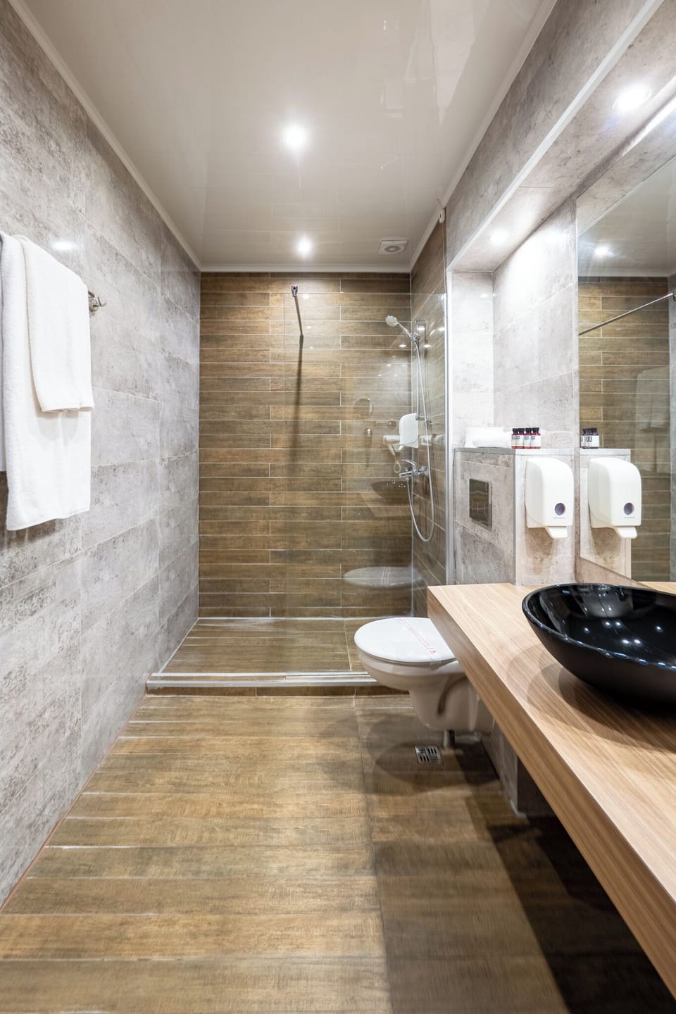Deluxe Apartment | Bathroom | Shower, free toiletries, towels