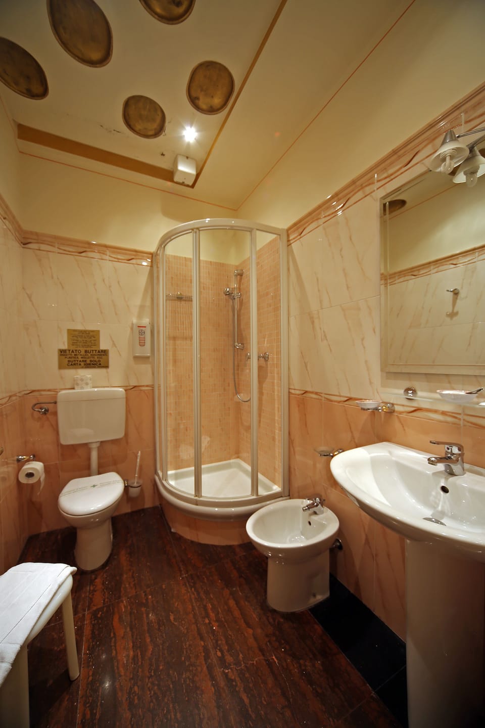 Shower, hair dryer