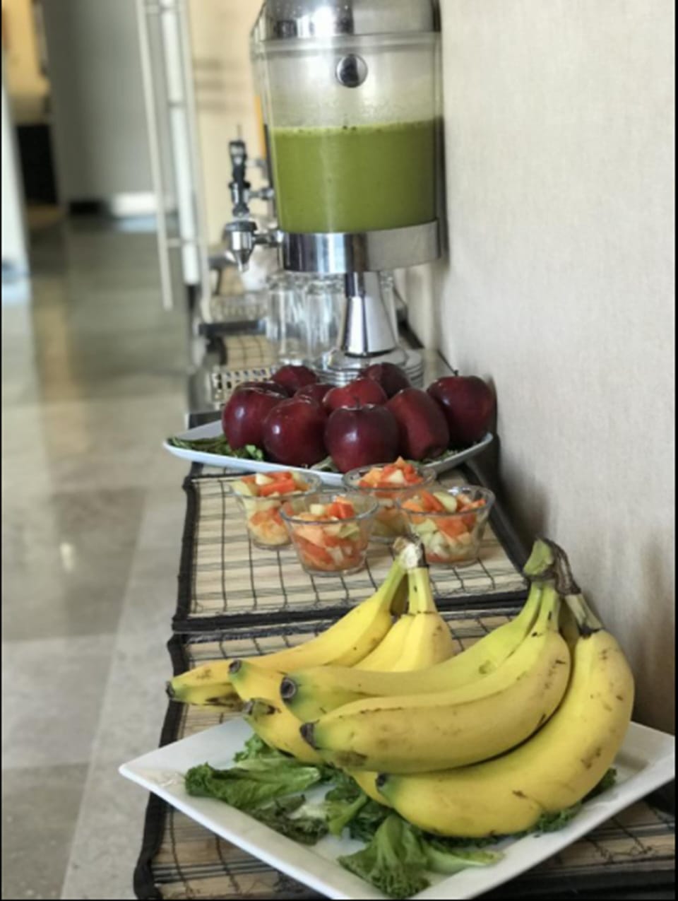 Daily buffet breakfast for a fee