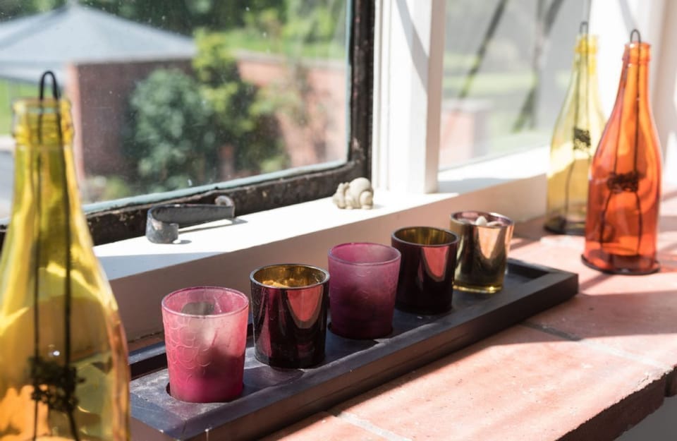 Spend summer evenings by the hot tub