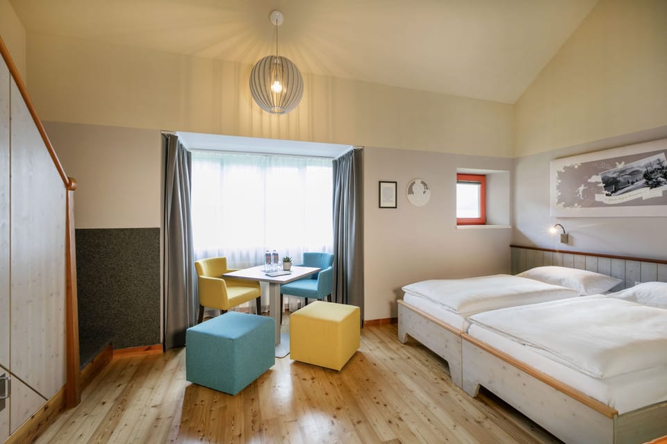 Comfort Quadruple Room | In-room safe, desk, blackout drapes, free WiFi