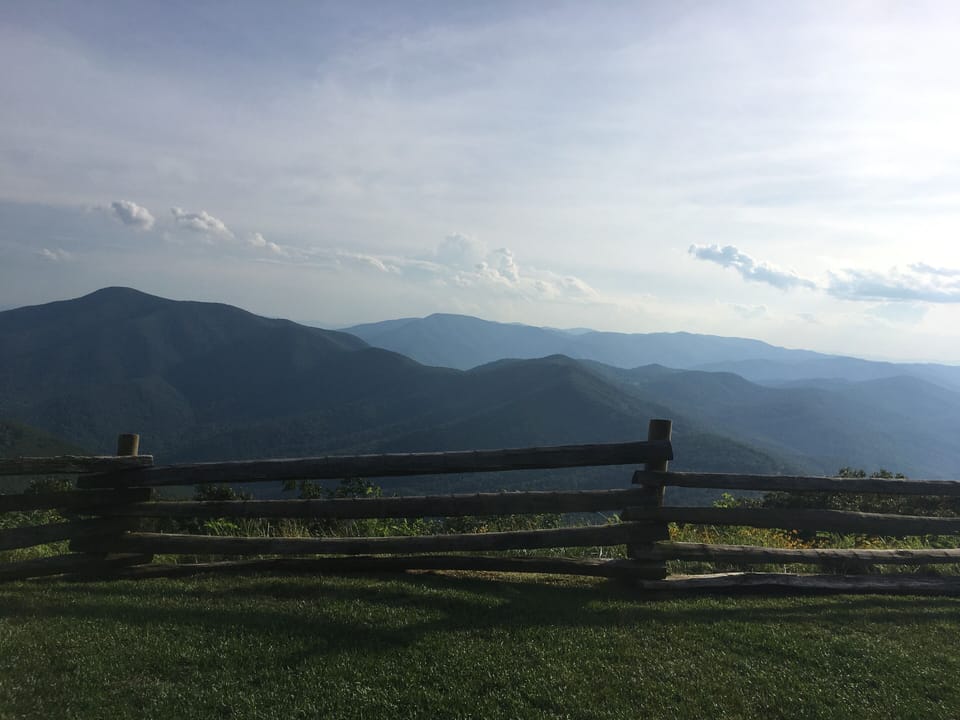 A scenic view that is accessible by car or for the adventurous, by foot!