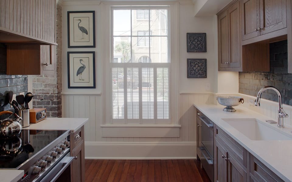 Stepping into the exquisite kitchen, guests will appreciate having high-end appliances and all of todays modern conveniences.
