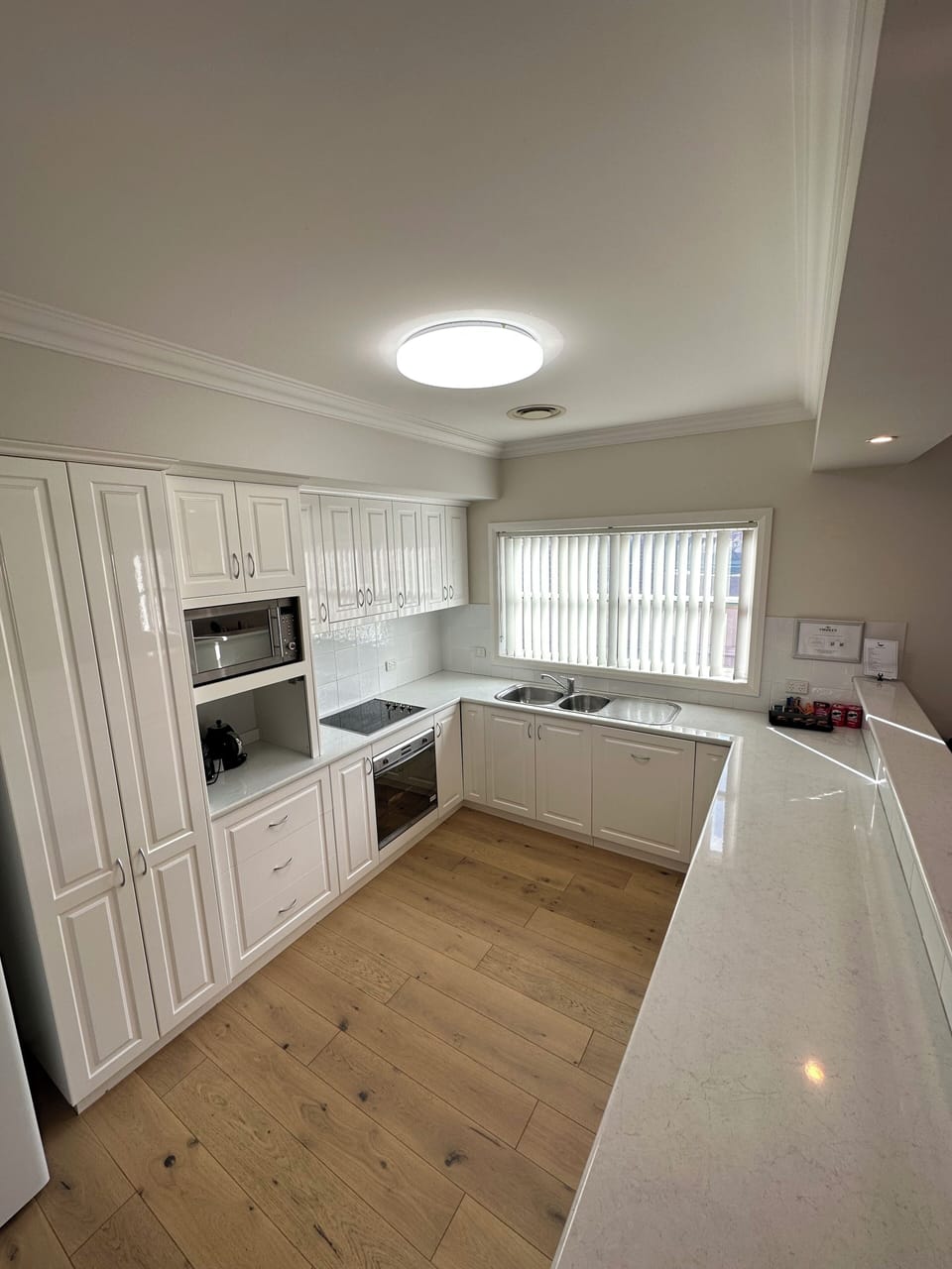 Three Bedroom Apartment | Private kitchen | Microwave, coffee/tea maker, toaster, cookware/dishes/utensils