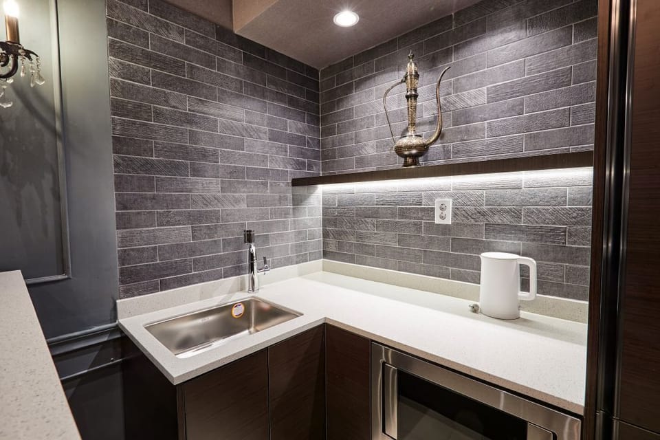 Signature Pool Villa | Bathroom | Separate tub and shower, deep soaking tub, hair dryer, bathrobes