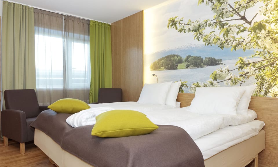 Blackout drapes, free WiFi, bed sheets, wheelchair access