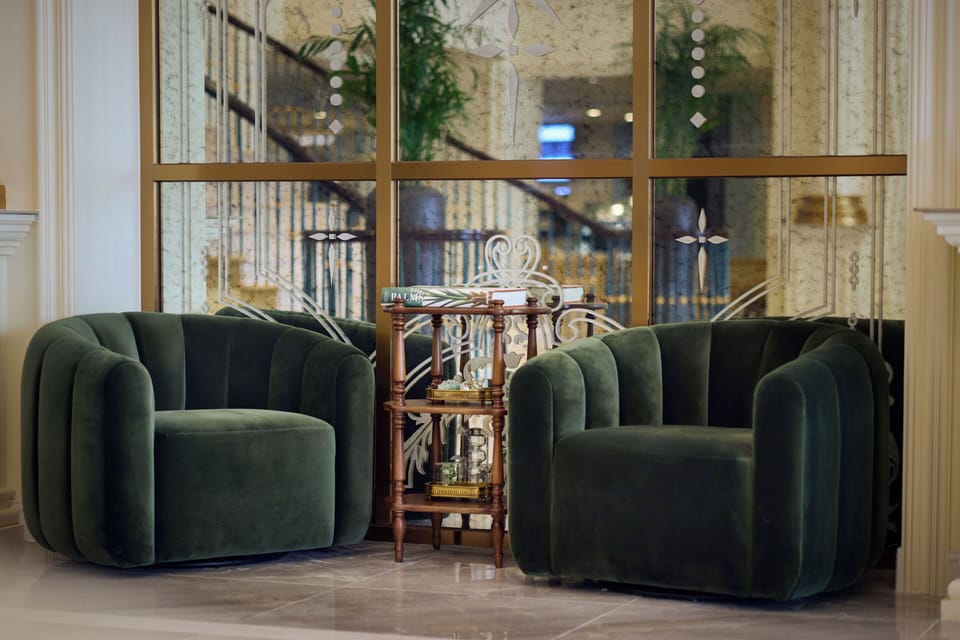 Lobby sitting area