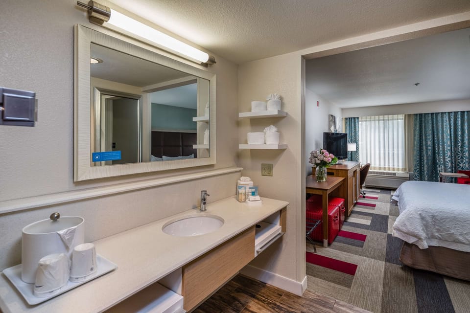 In-room safe, desk, blackout drapes, iron/ironing board
