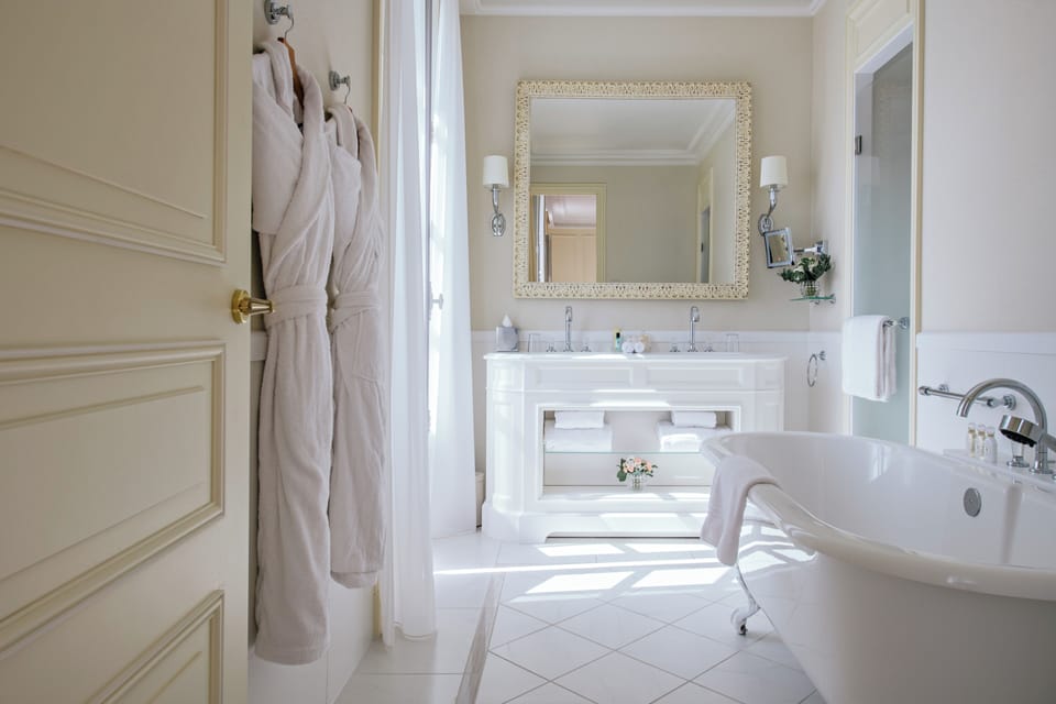 Suite, 2 Bedrooms (Imperial) | Bathroom | Designer toiletries, hair dryer, bathrobes, slippers