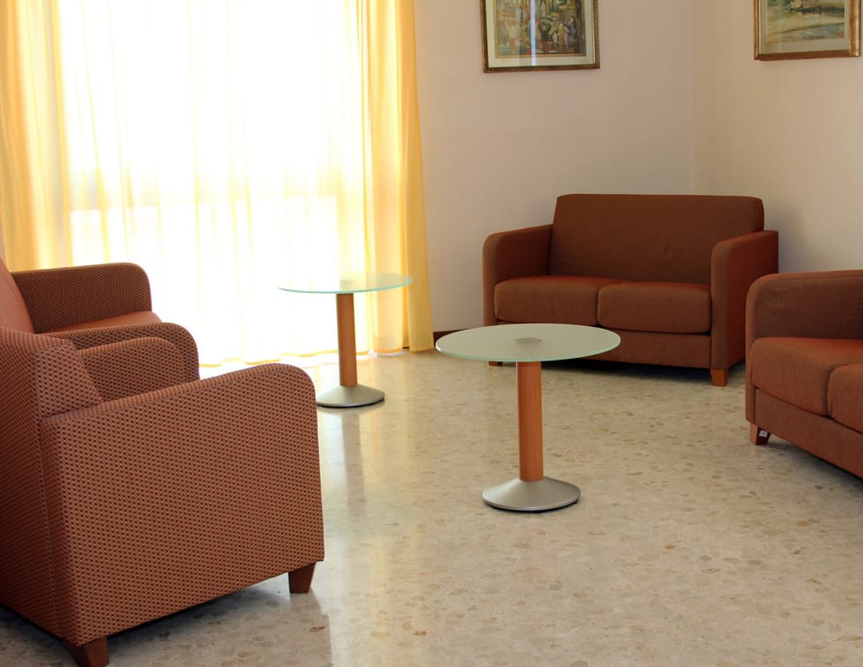 Lobby sitting area
