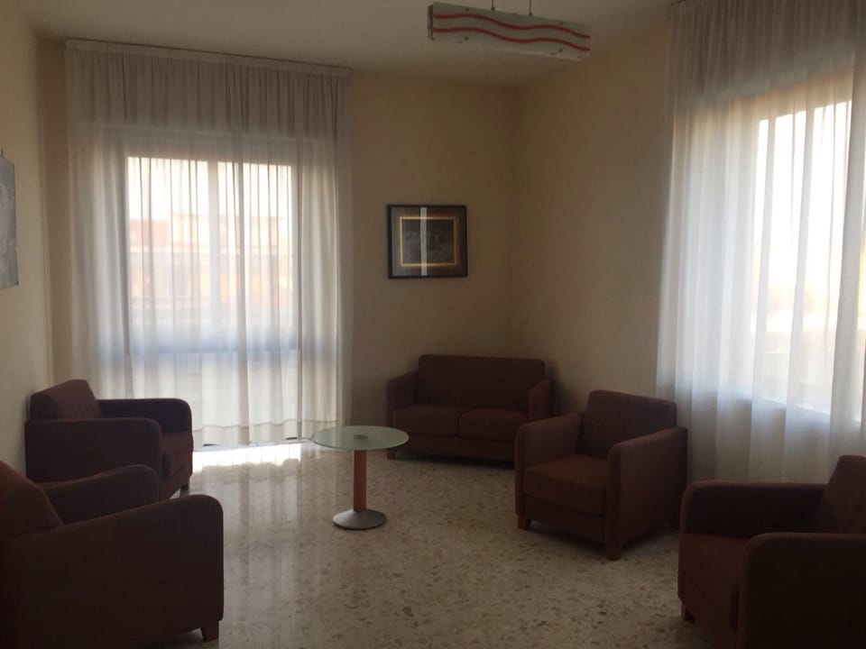 Lobby sitting area