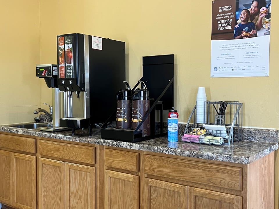 Free daily on-the-go breakfast